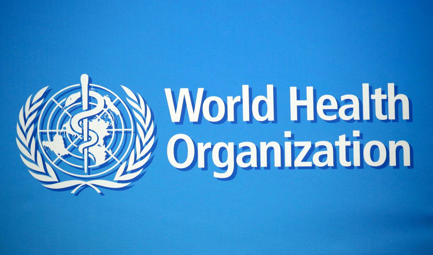 Maailma Terviseorganisatsiooni (WHO) logo Genfis 2. veebruar 2020.