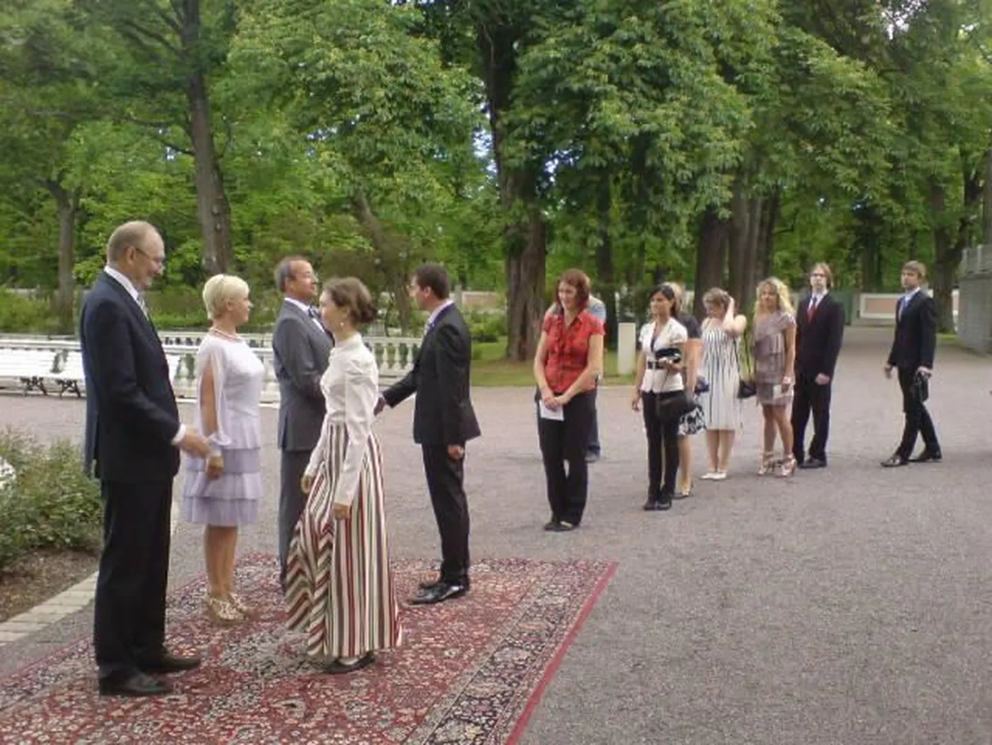 Presidendi vastuvõtt parimatele lõpetajatele