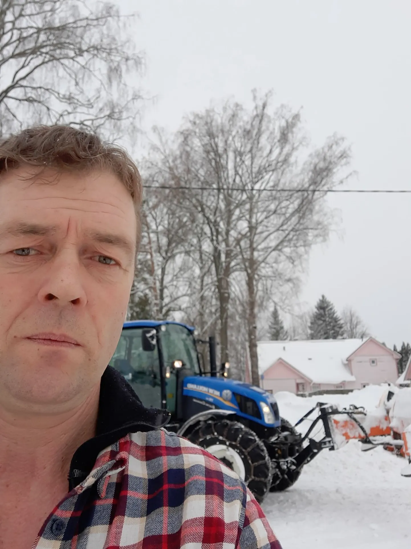 Otepää vallas tegutsev lumelükkaja Margus Sisask.