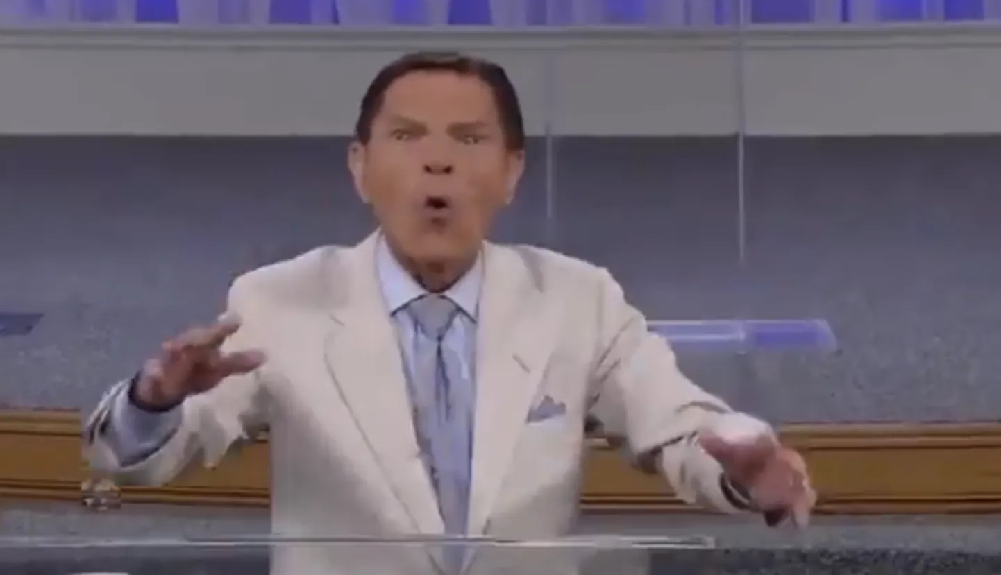 Kenneth Copeland koroonaviirust ära puhumas.