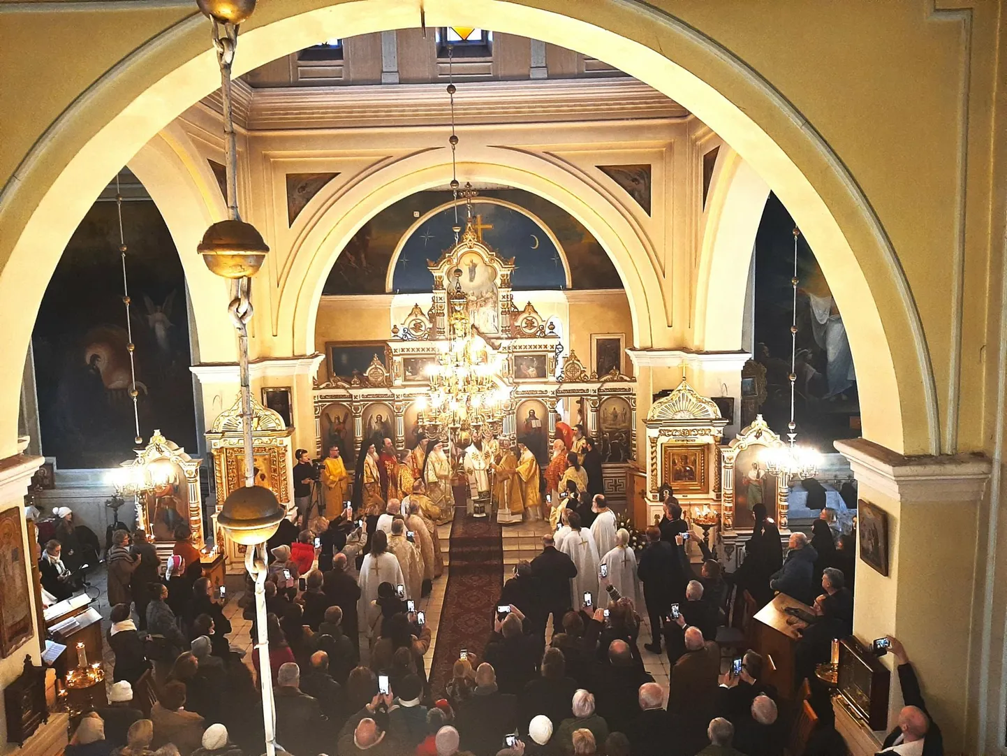 Piiskoplik liturgia Pärnus.
