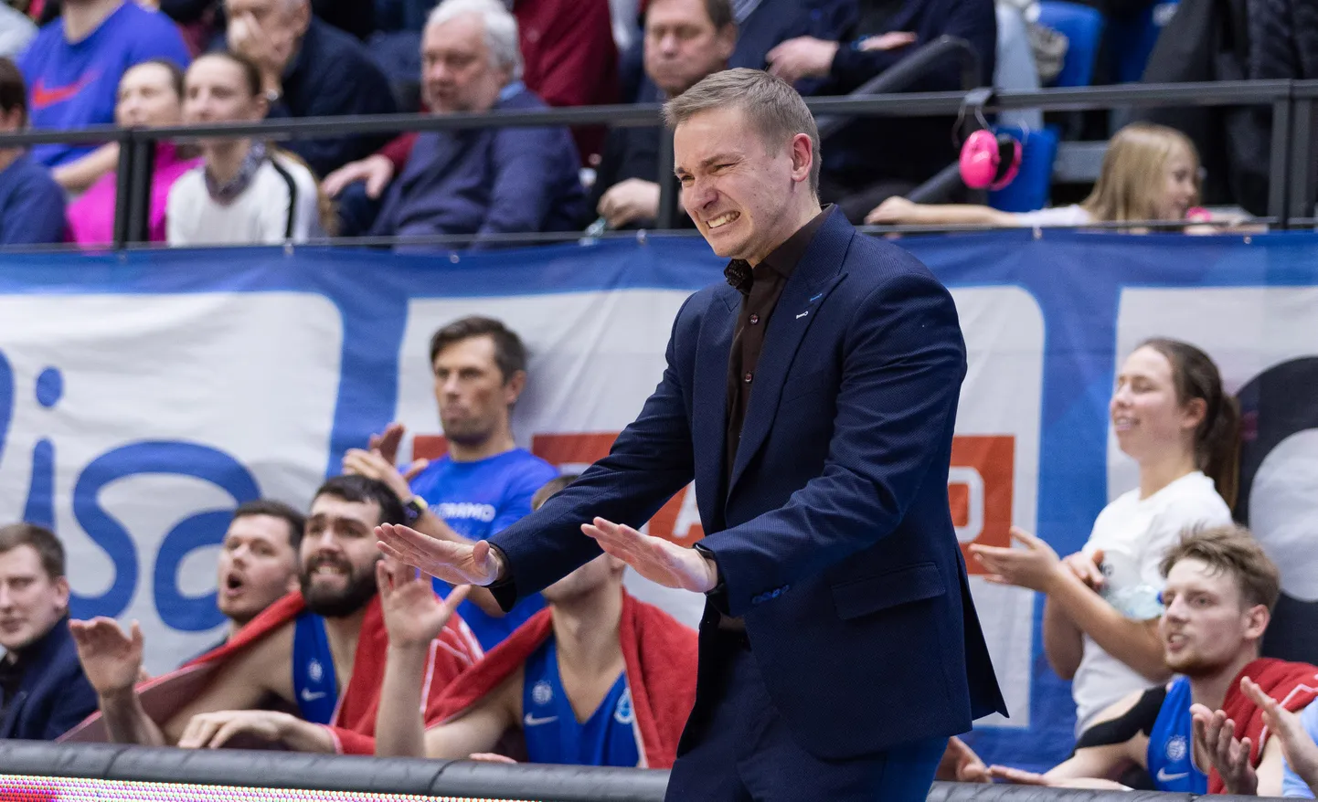 BC Kalev/Cramo peatreener Heiko Rannula.