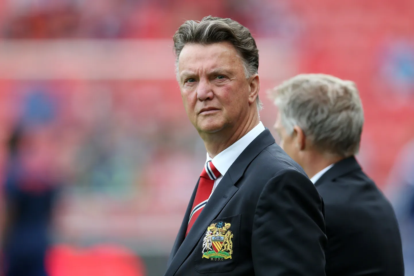 Manchester Unitedi peatreener Louis van Gaal.