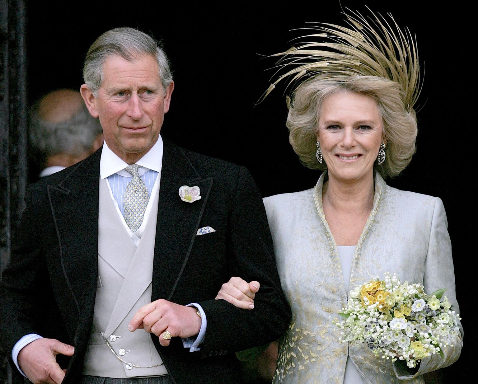 Charles ja Camilla aastal 2005 oma pulmades. Vana armuleek tõusis uuesti.