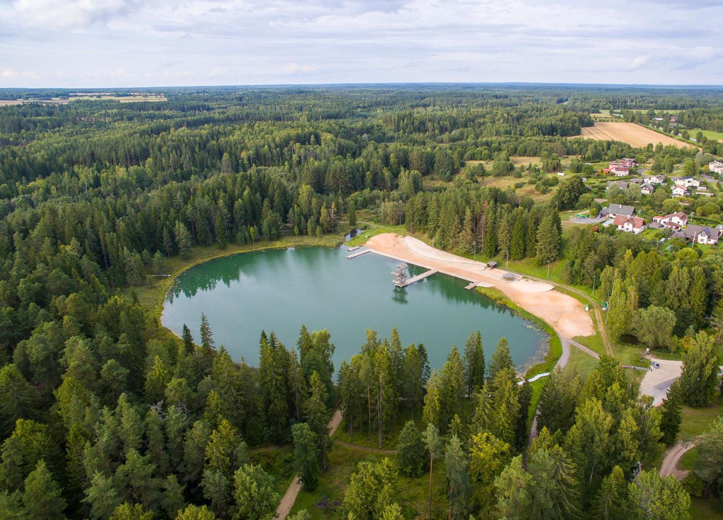 Vanamõisa järv Tõrvas