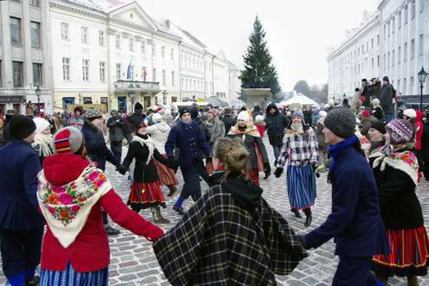 Tartu talvine tantsupidu.