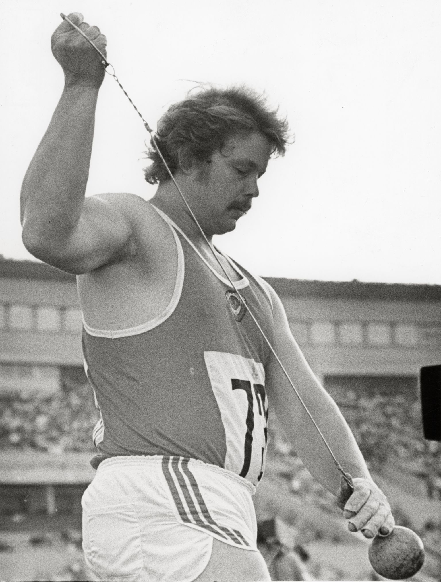 Jüri Tamm Moskva olümpiavõistlustel (1980).