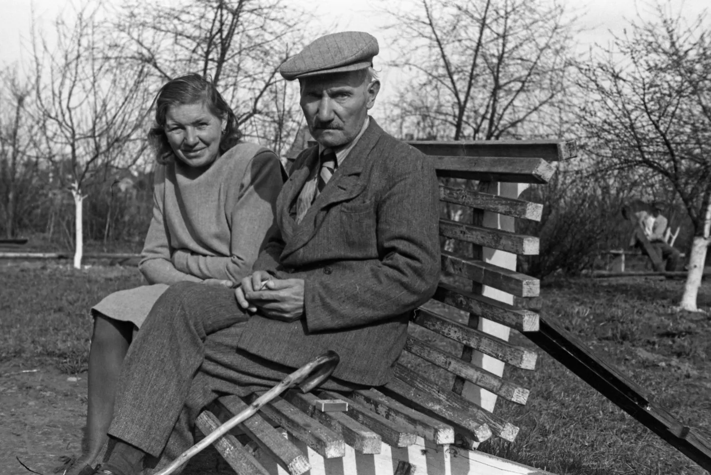 Oskar Luts koos abikaasa Valentinega