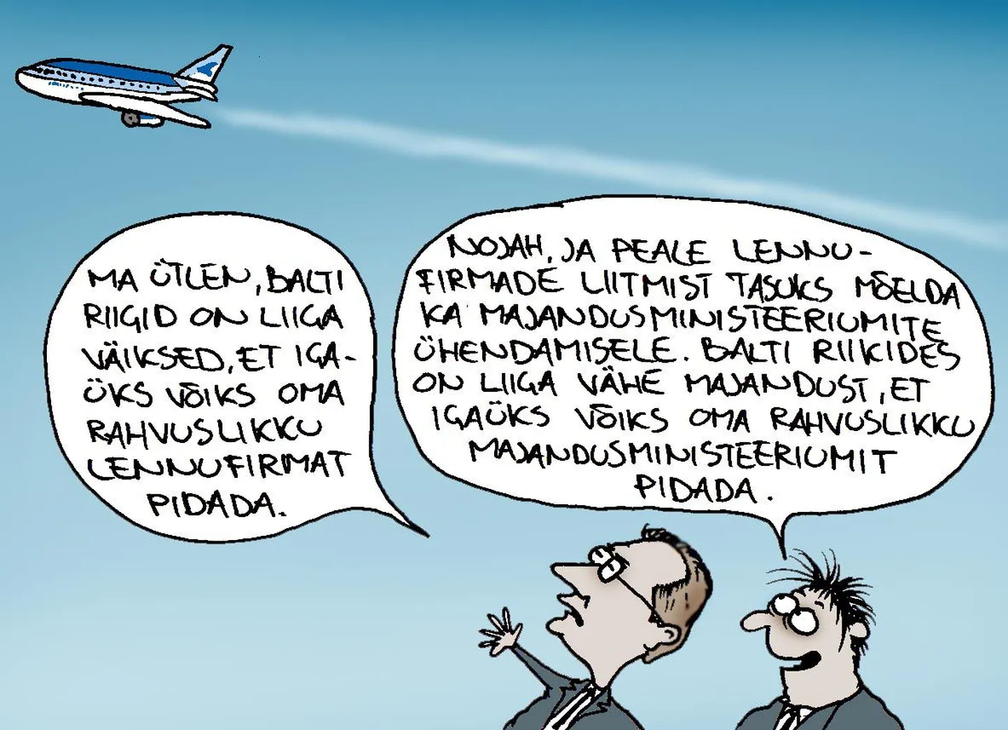 Jälle see lennufirmade ühinemine.
