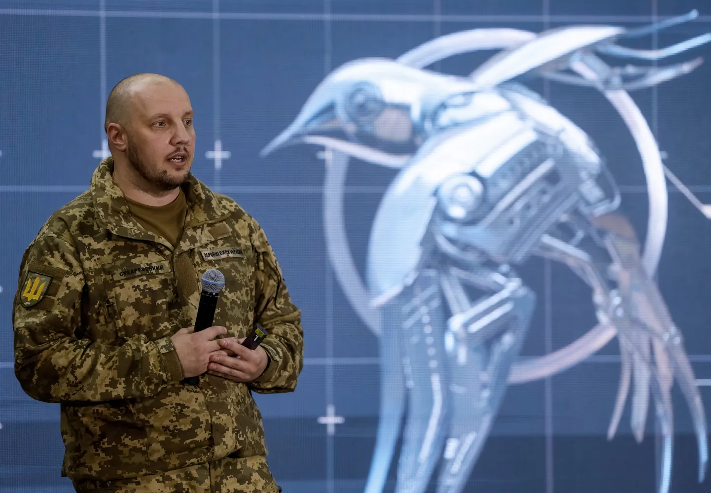 Ukraina droonivägede endine ülem Vadõm Suhharevskõi.