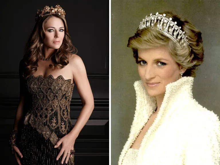 Kuninganna Helena ja printsess Diana.