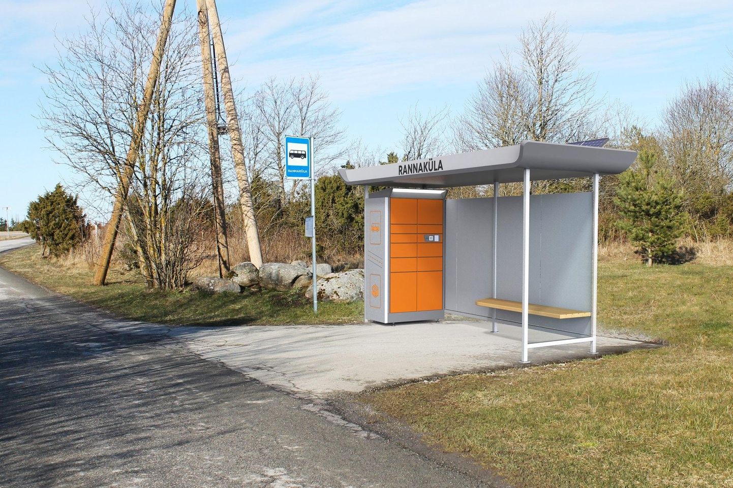 Maakohtade bussipeatustesse kavandatud pakiautomaatidest on Cleveron riigi toetuse puudumise tõttu loobunud.