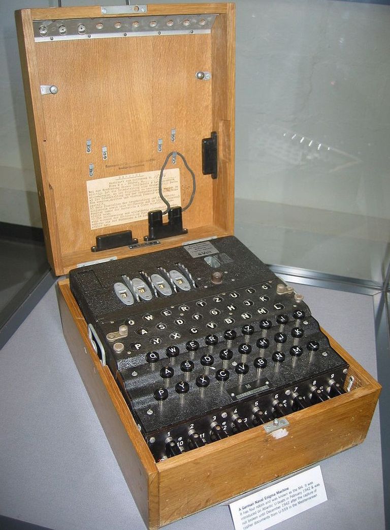 Üks Enigma šifreerimismasinatest / wikipedia.org