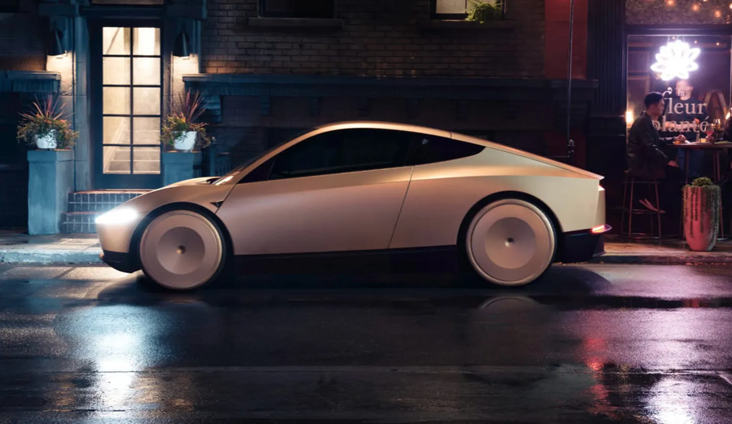 Tesla robottakso mudel