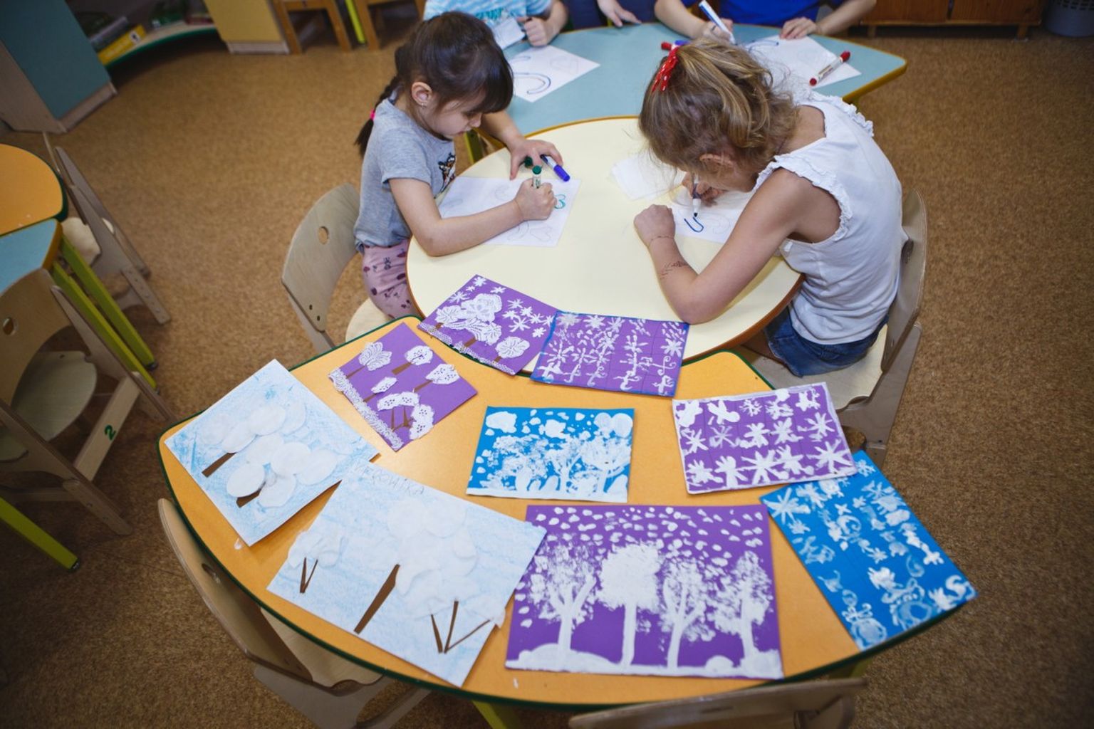 Детский сад в Даугавпилсе. Февраль 2020 года