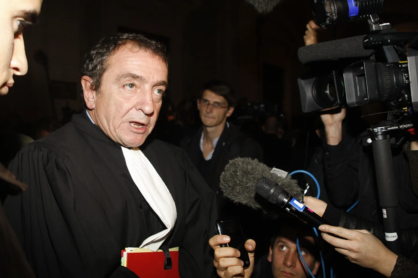 Saientolooge kaitsnud advokaat Patrick Maisonneuve täna Pariisi kohtus.