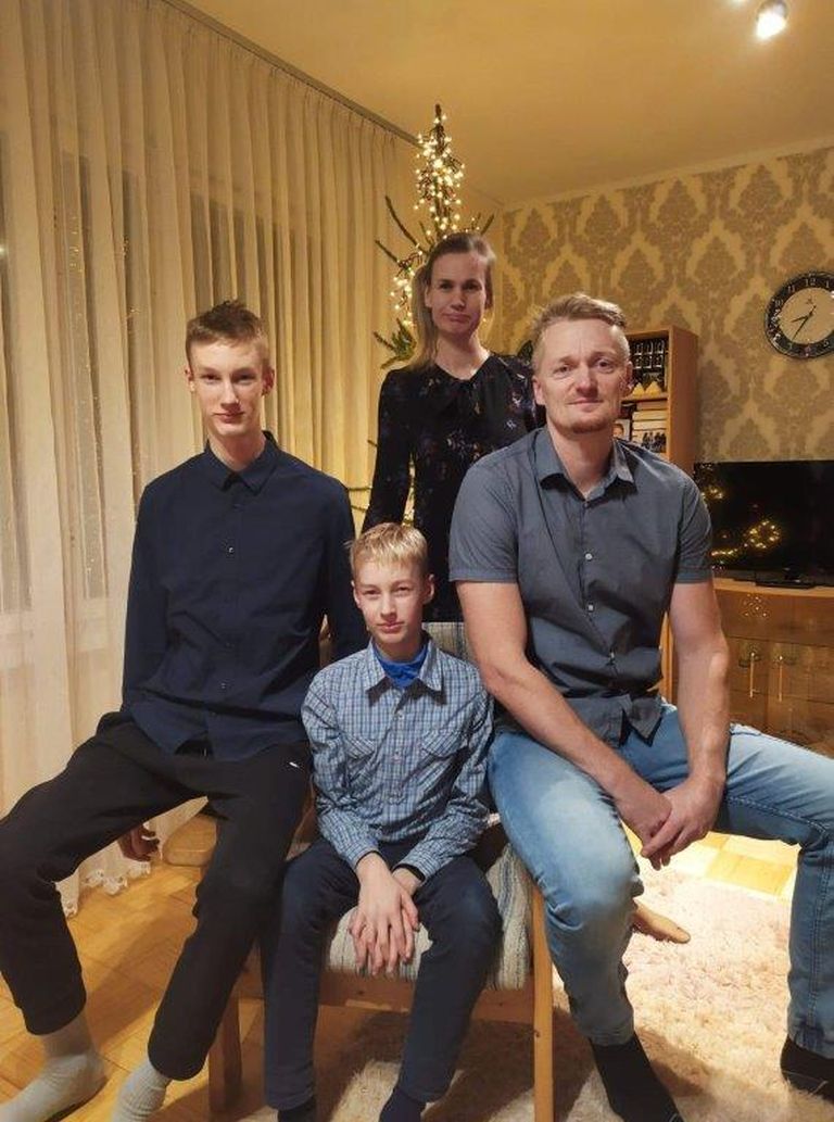 Perekond Rüütel Saaremaalt.