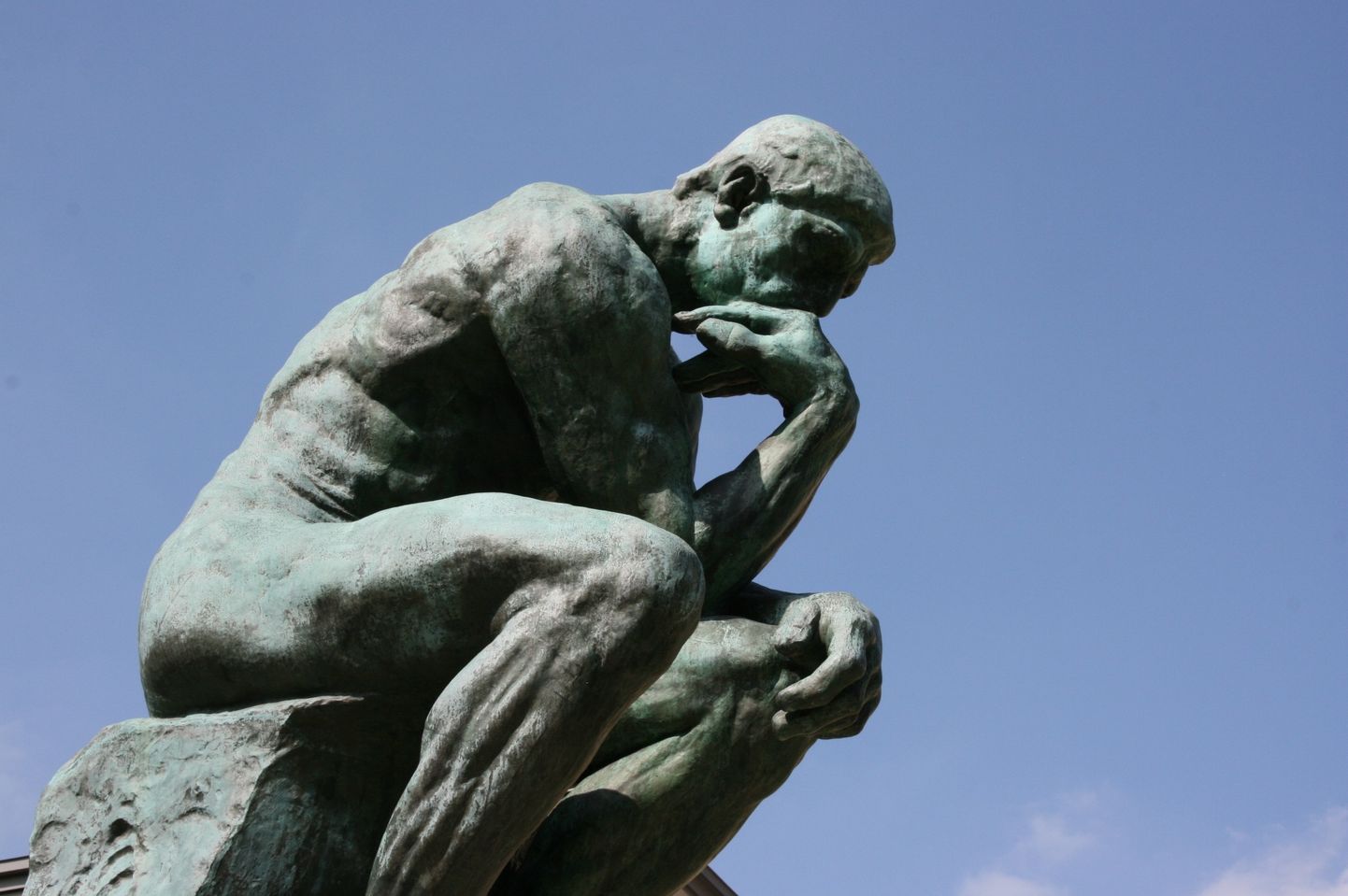 Auguste Rodini skulptuur «Mõtleja».