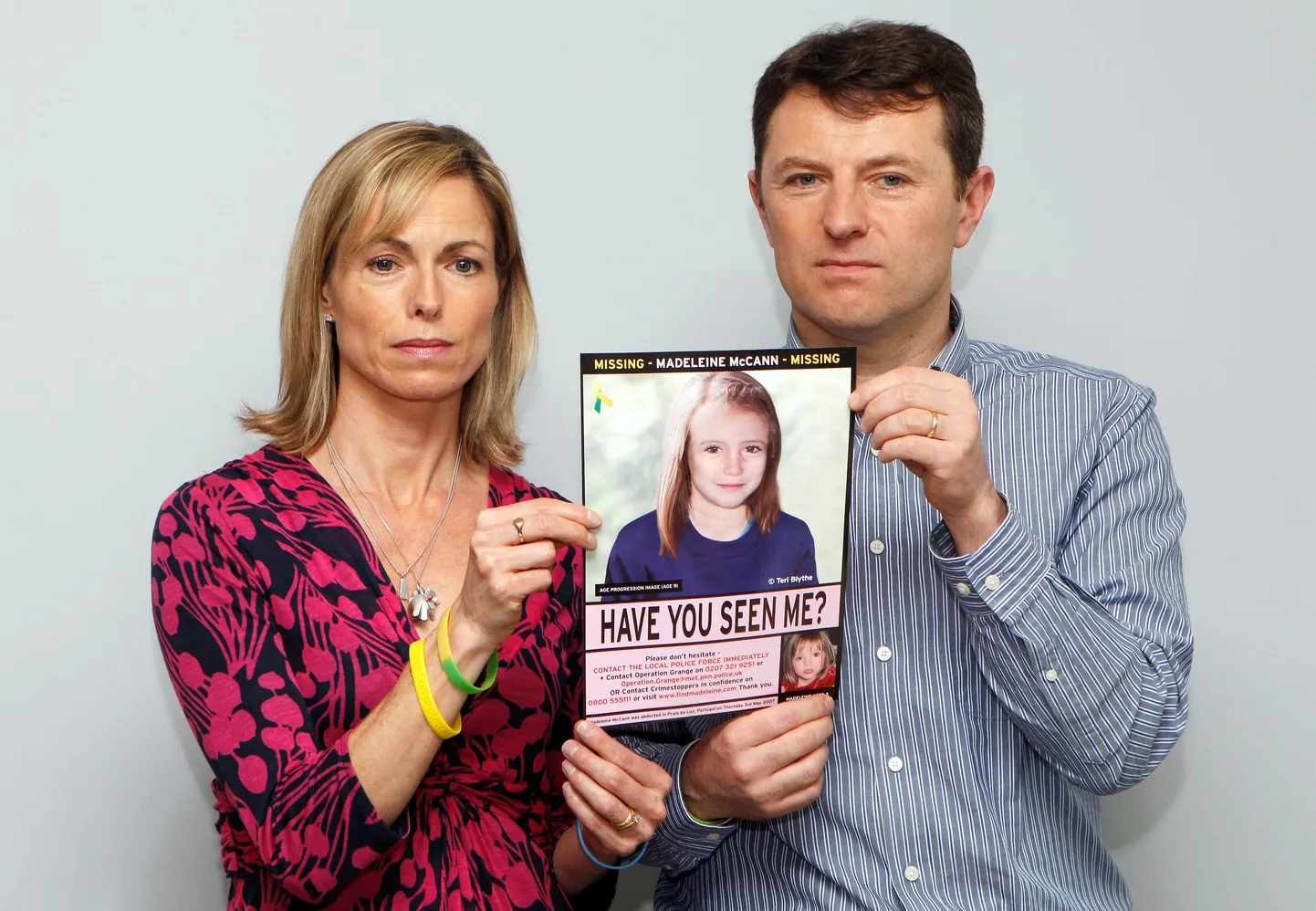 Kadunud Madeleine McCanni vanemad Kate ja Gerry McCann