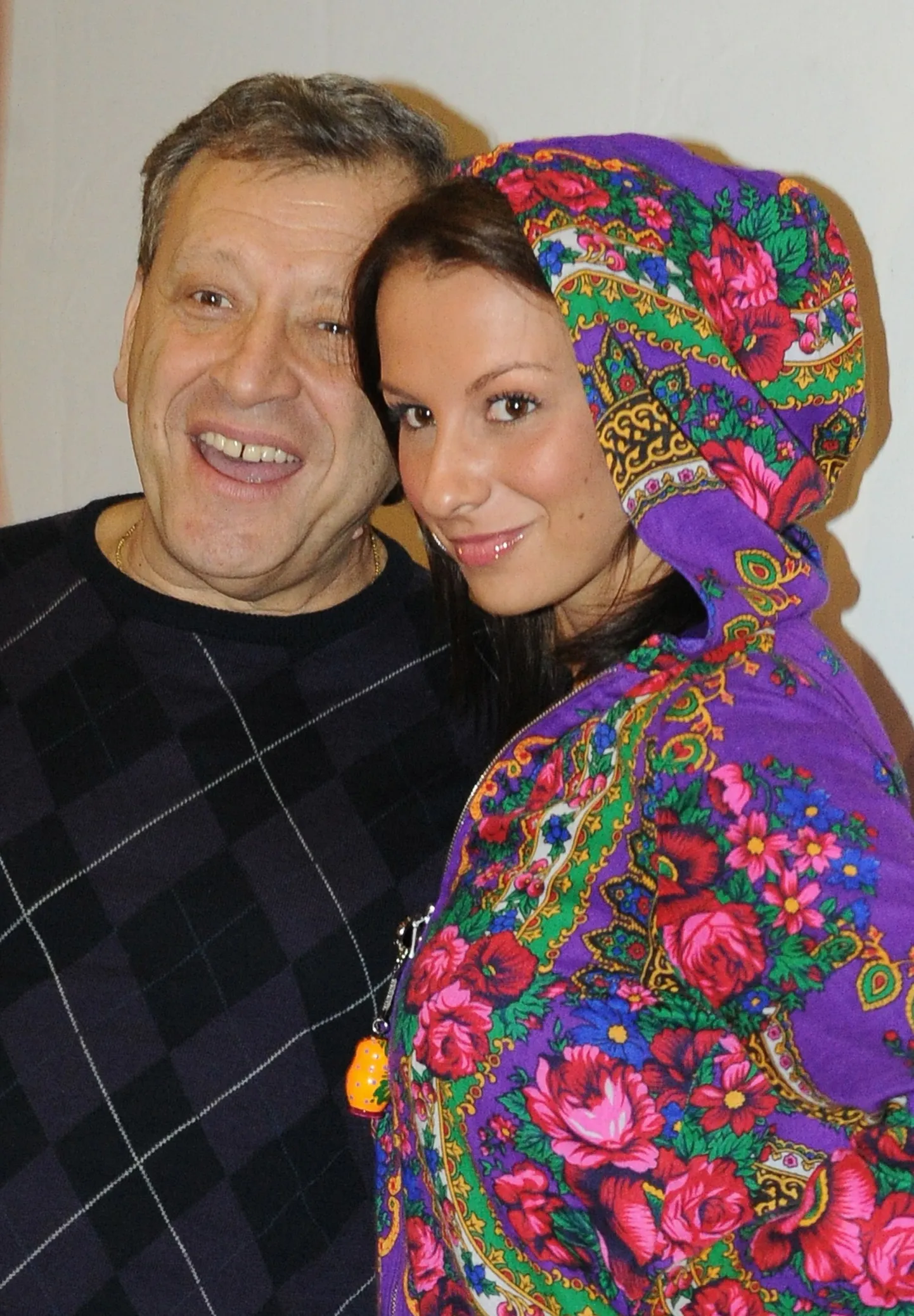 Борис Грачевский с женой.