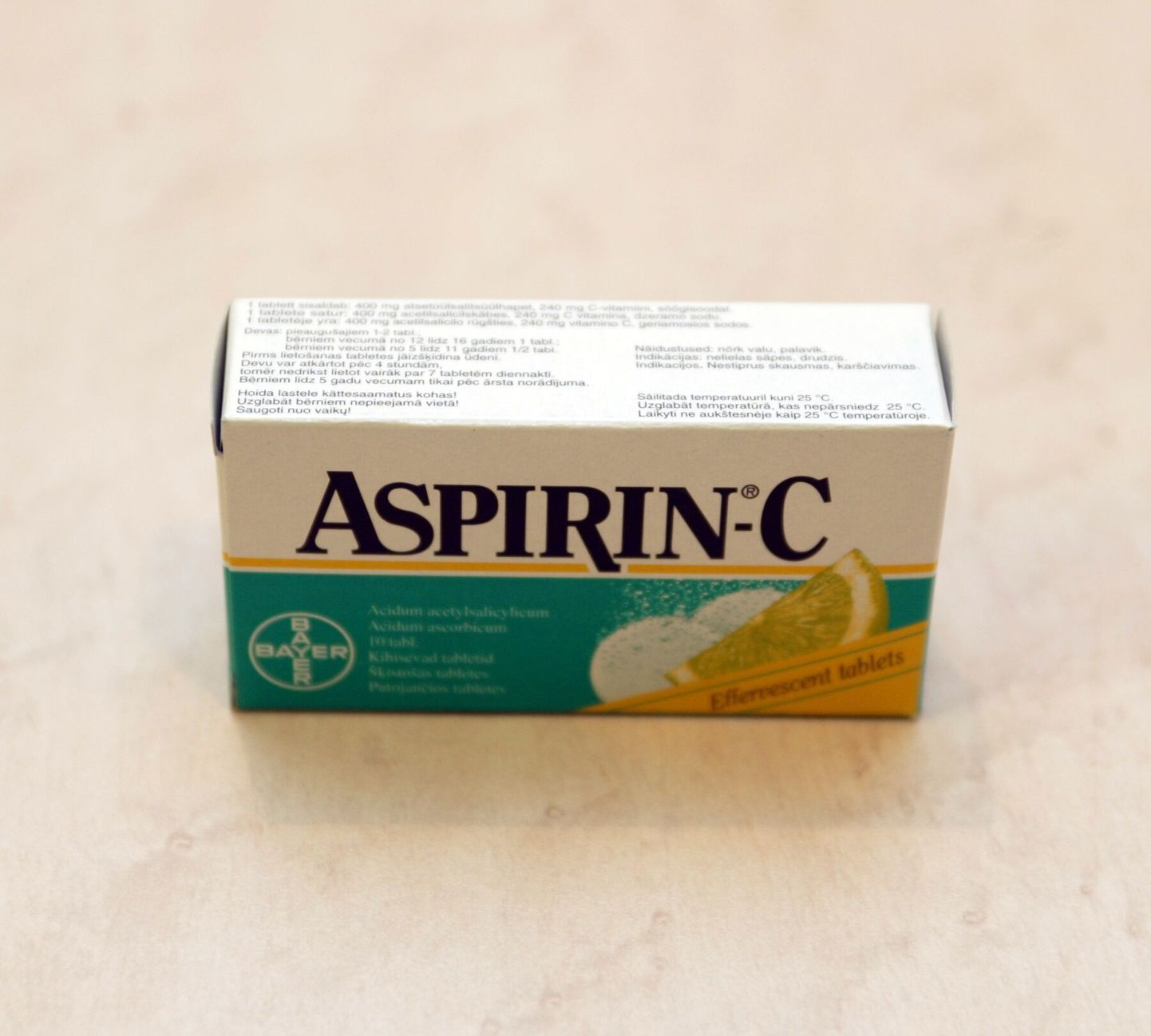 Aspiriinil on tarneraskused.