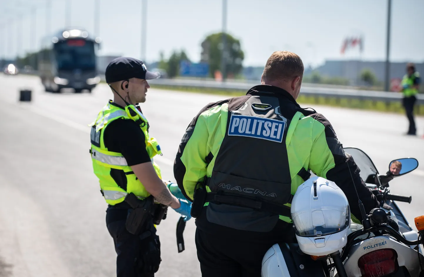 Politsei puhumisreid.