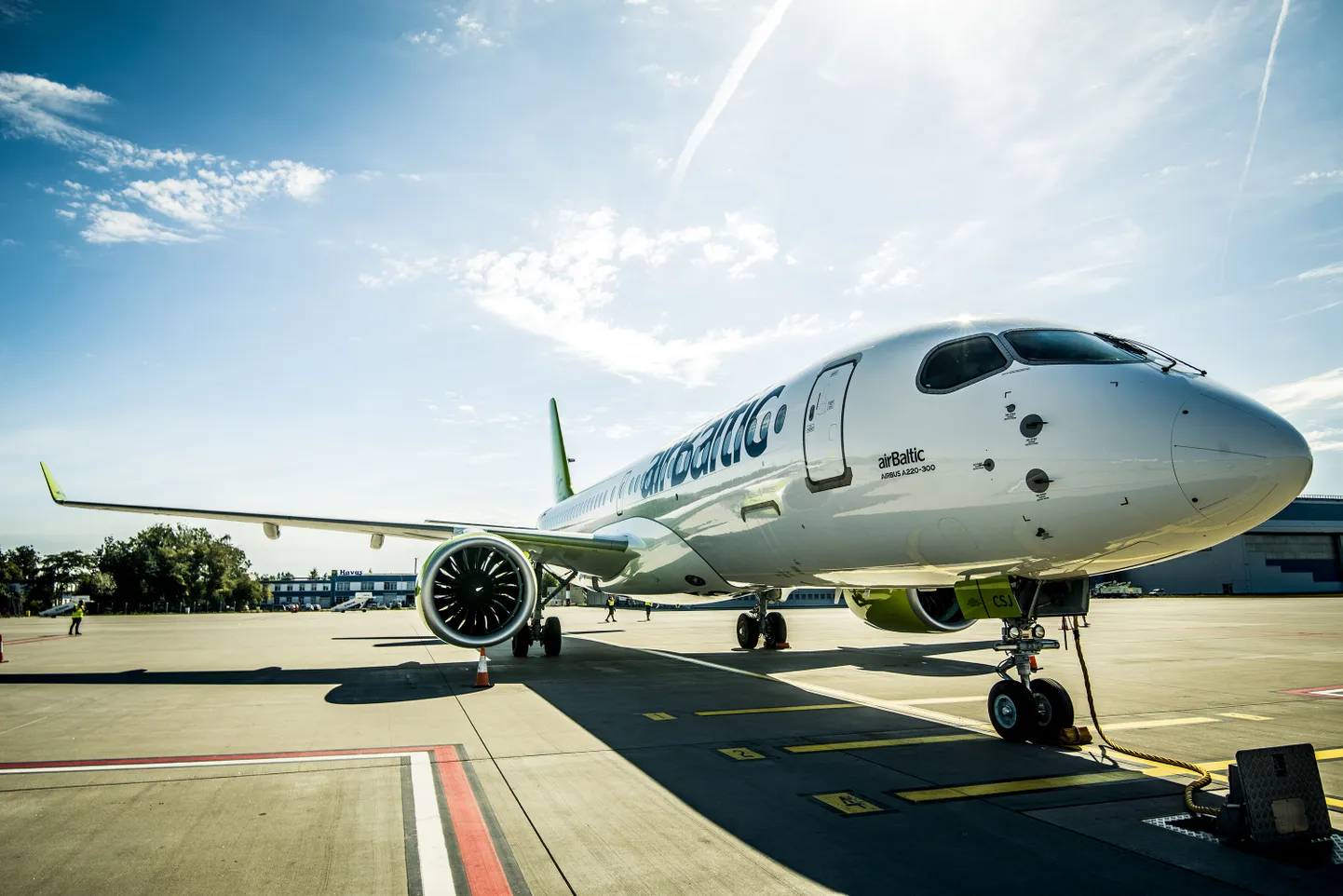 Самолет airBaltic.
