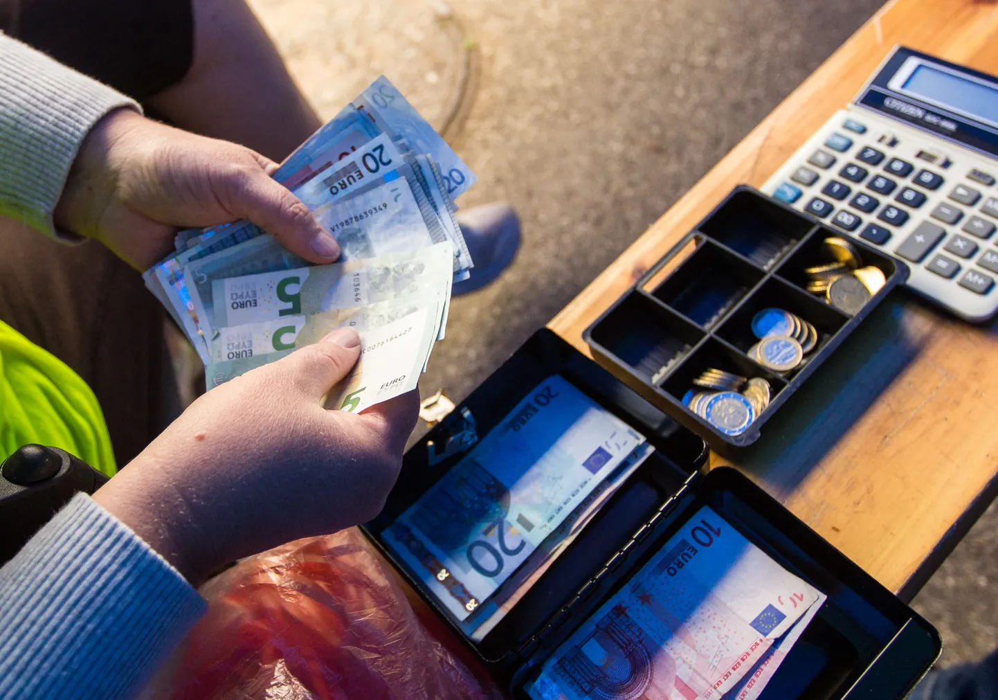 Pensionäre ootab kevadel pensionitõus. Foto on illustreeriv.