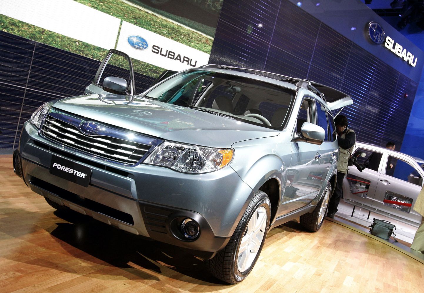 Subaru müüginumbrid kasvasid masu kiuste nii USAs kui Euroopas. Pildil Subaru Forester.