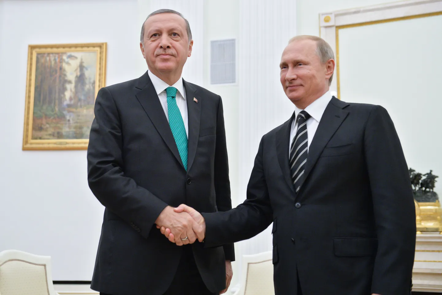 Recep Tayyip Erdoğan ja Vladimir Putin.