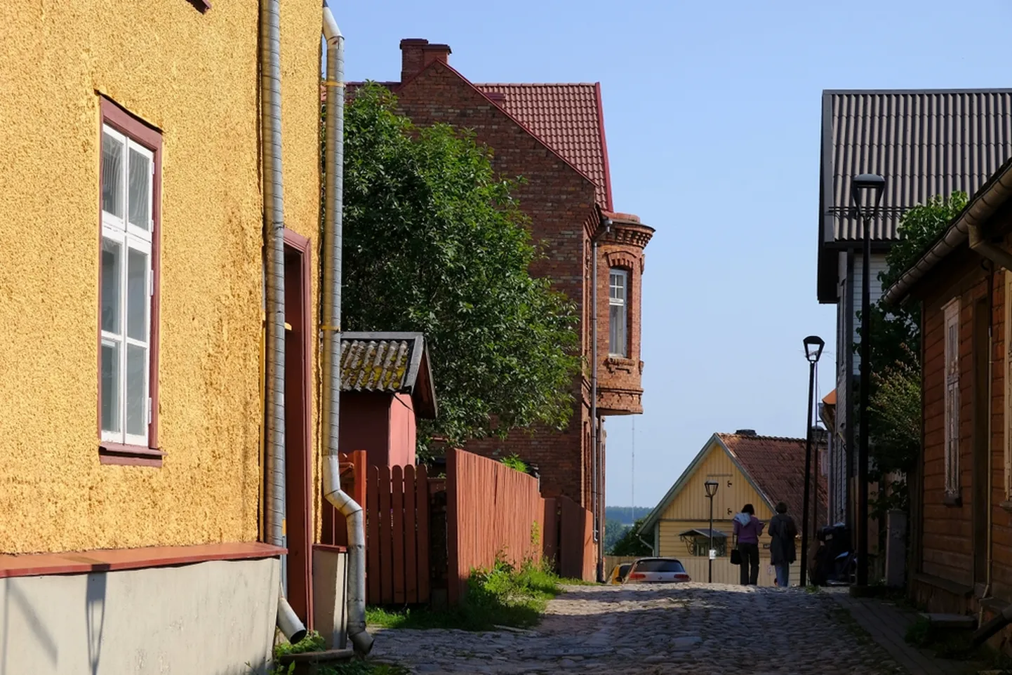 Viljandi. Pilt on illustreeriv.