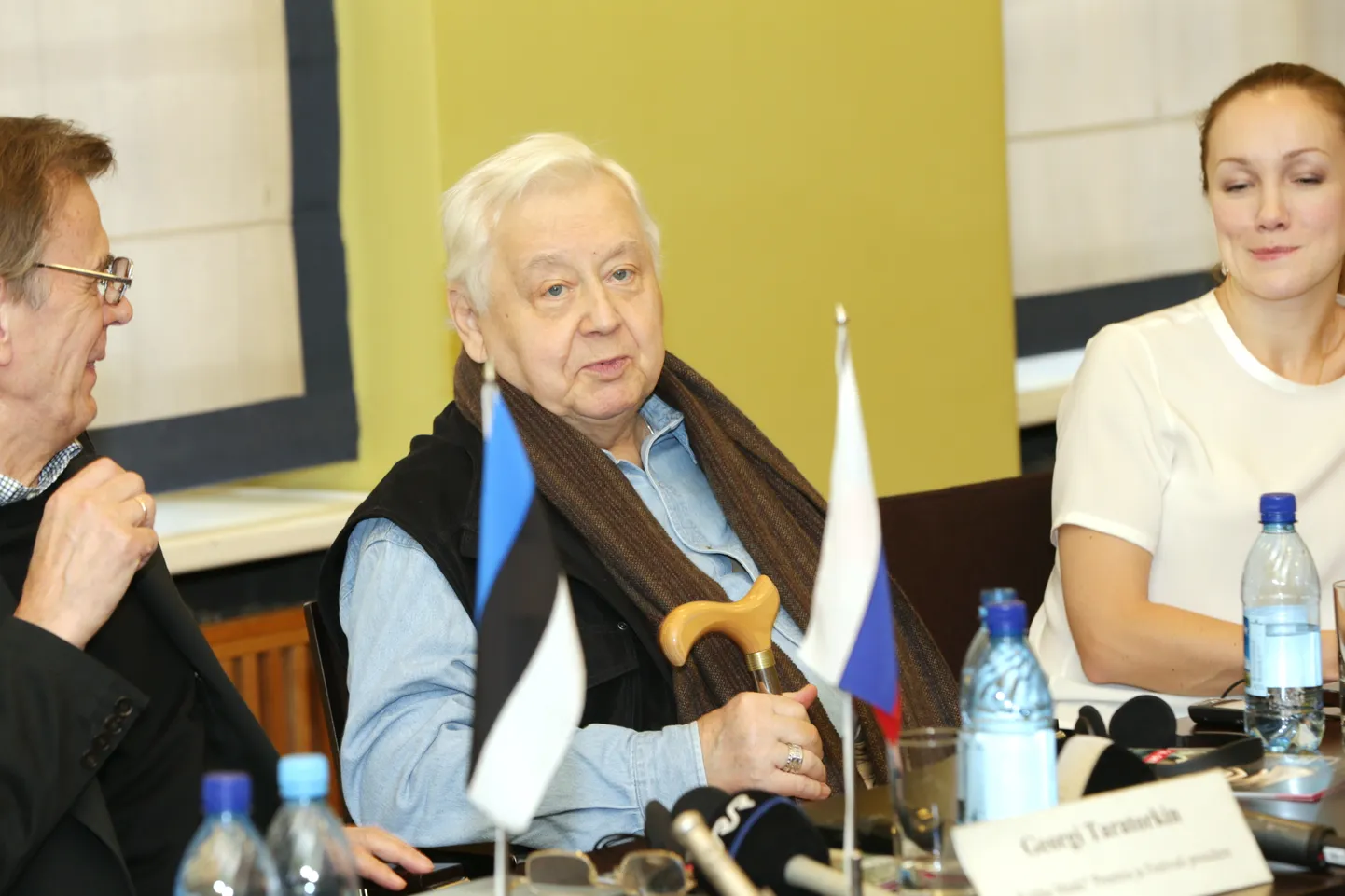 2013. aastal käis Tabakov Eestis.