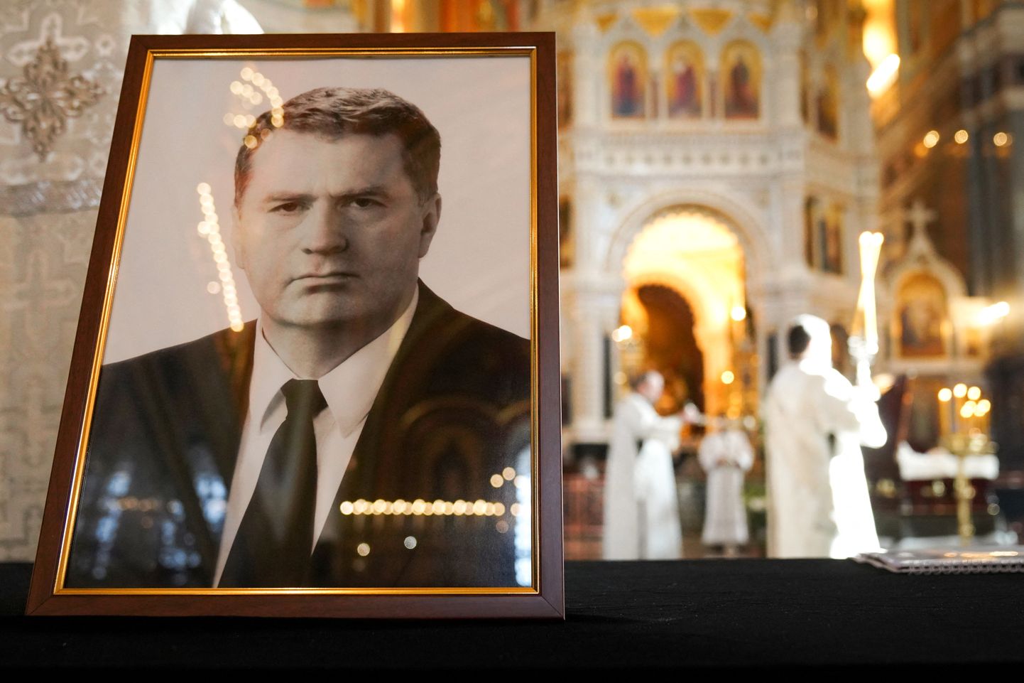 В Москве проходит прощание с Владимиром Жириновским