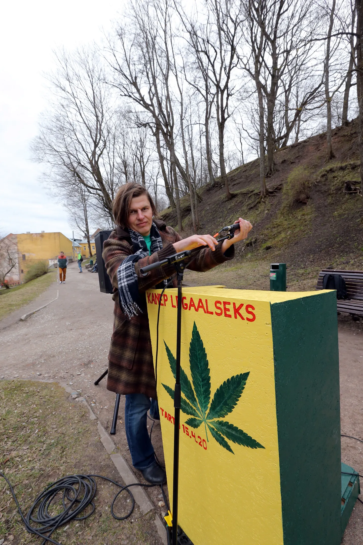 Kanepi legaliseerimise meeleavalduse korraldaja Madis Masing kannab kriminaalkaristust.