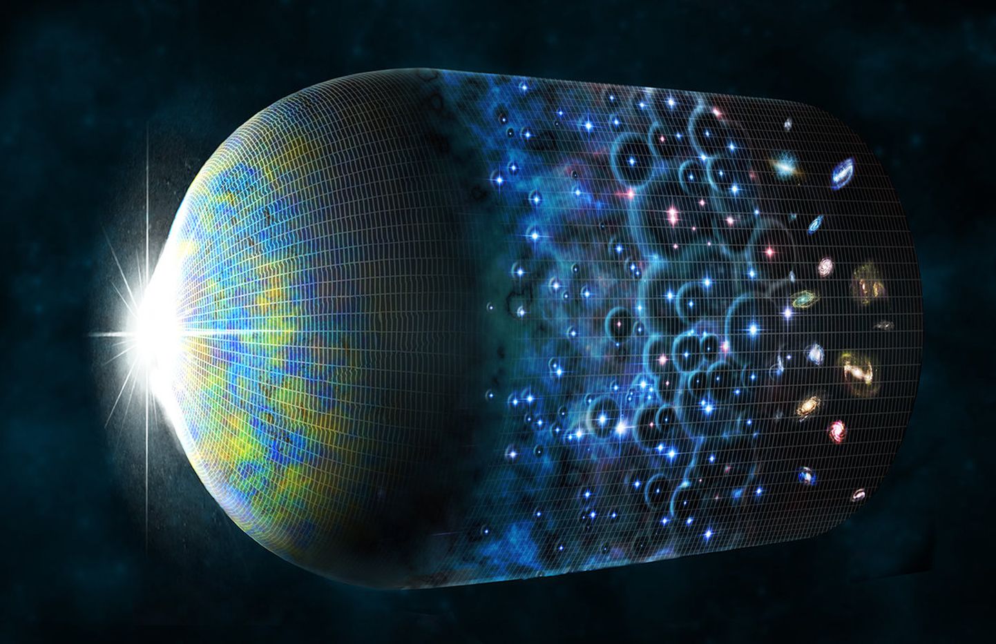 Kosmilise koidiku ajal, pärast esimeste tähtede süttimist, oli vesinik elektriliselt laetud tumeaine poolt maha jahutatud.