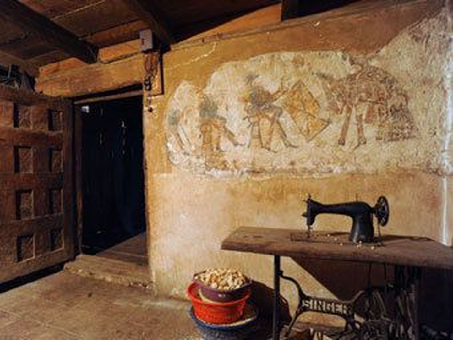 Найденные фрески майа
