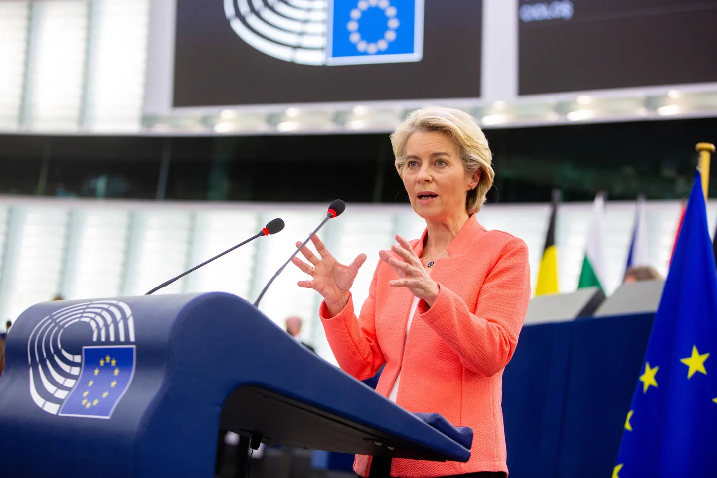Euroopa Komisjoni president Ursula von der Leyen.