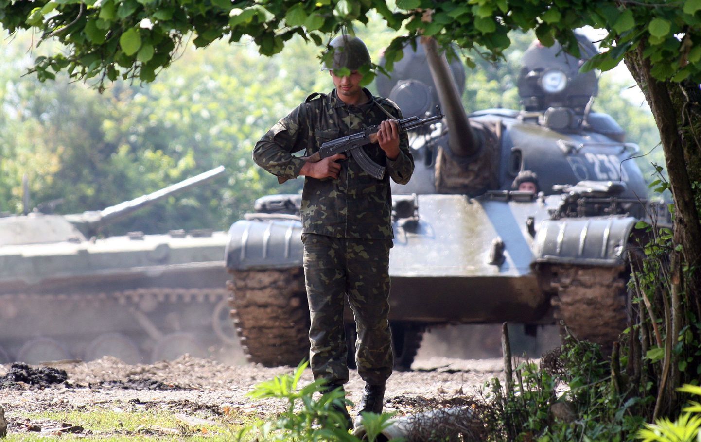 Venemaa dessantväelased on vajaduse korral valmis Lõuna-Osseetias sekkuma.