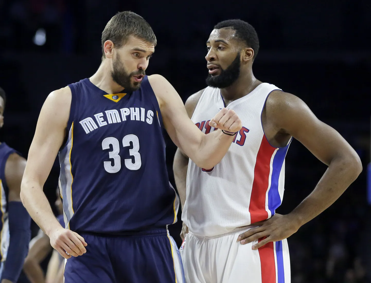Andre Drummond (vasakul).