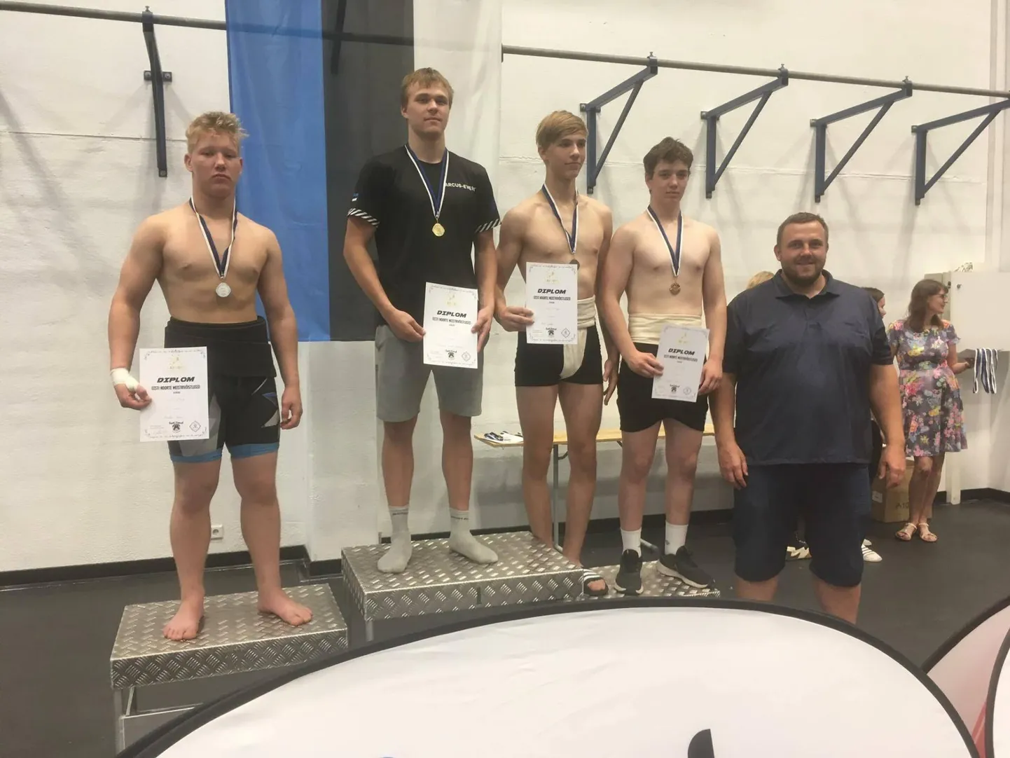 Marcus Evert Uhtjärv poodiumi kõrgeimal astmel