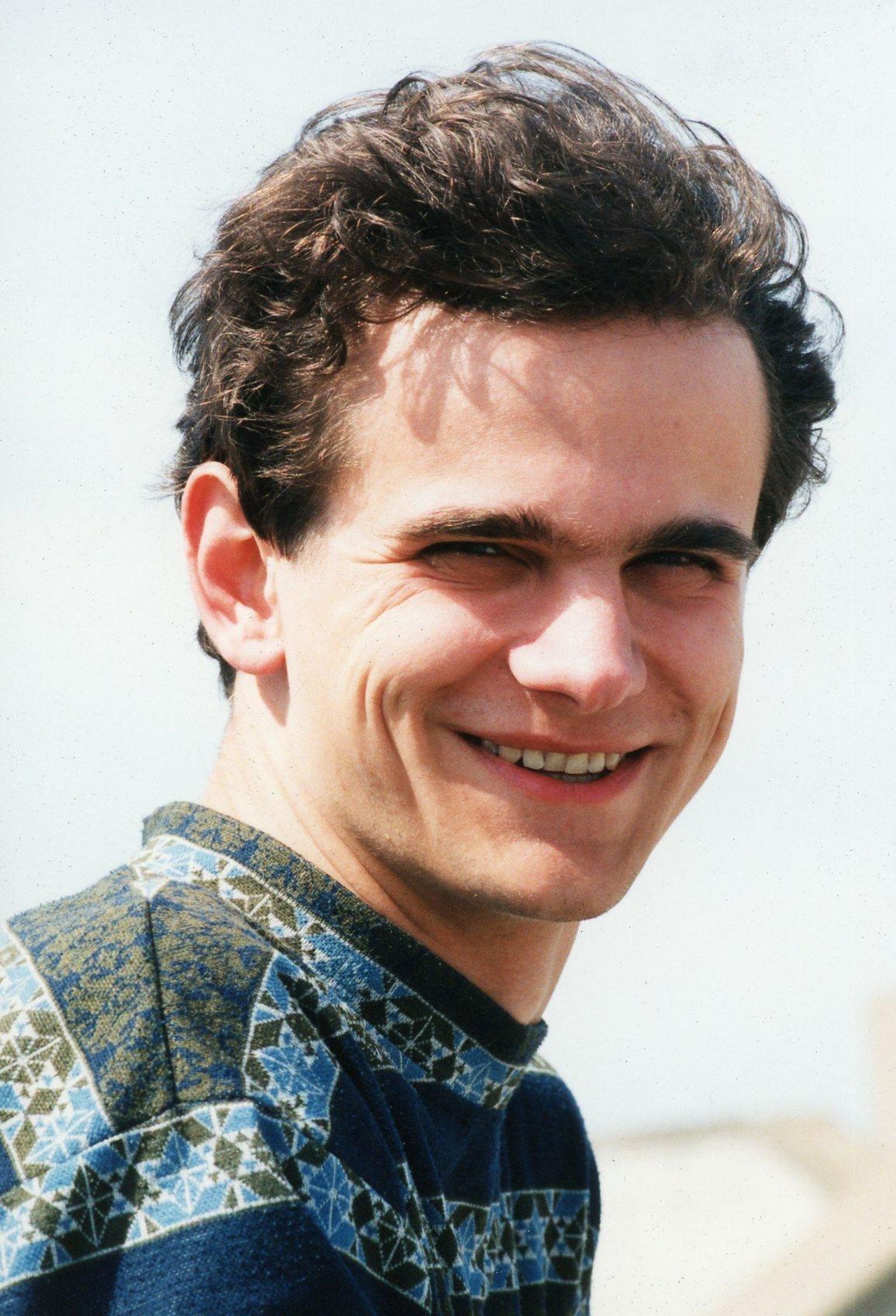Olaf Suuder 1990. aastatel raadioajakirjanikuna.