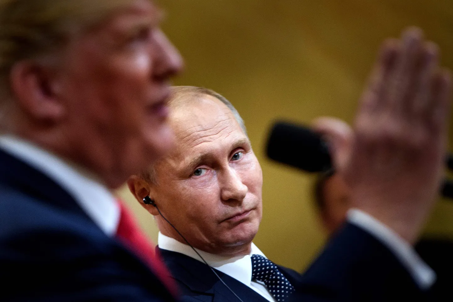 Дональд Трамп и Владимир Путин.
