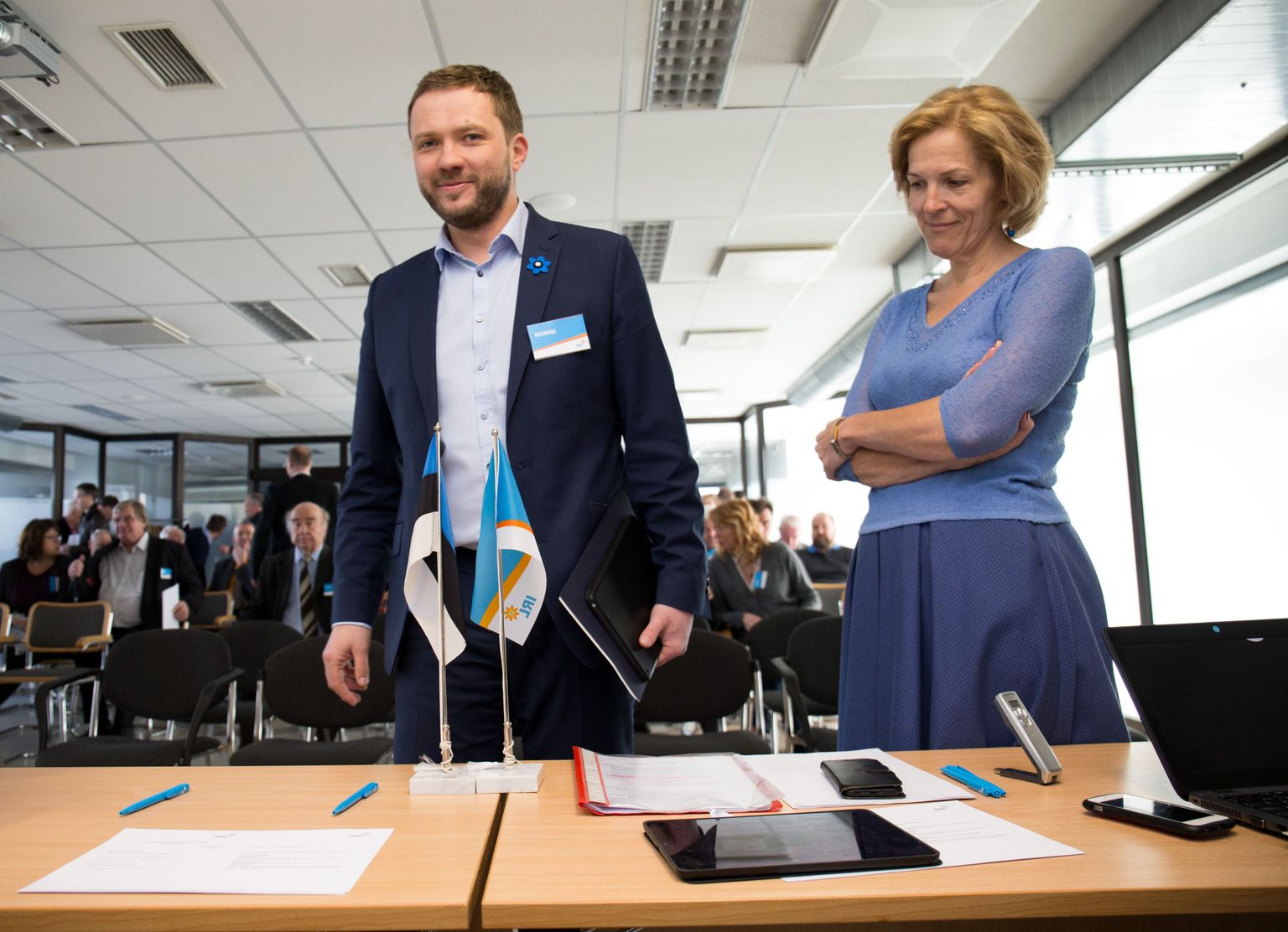 Margus Tsahkna ja Kaia Iva.