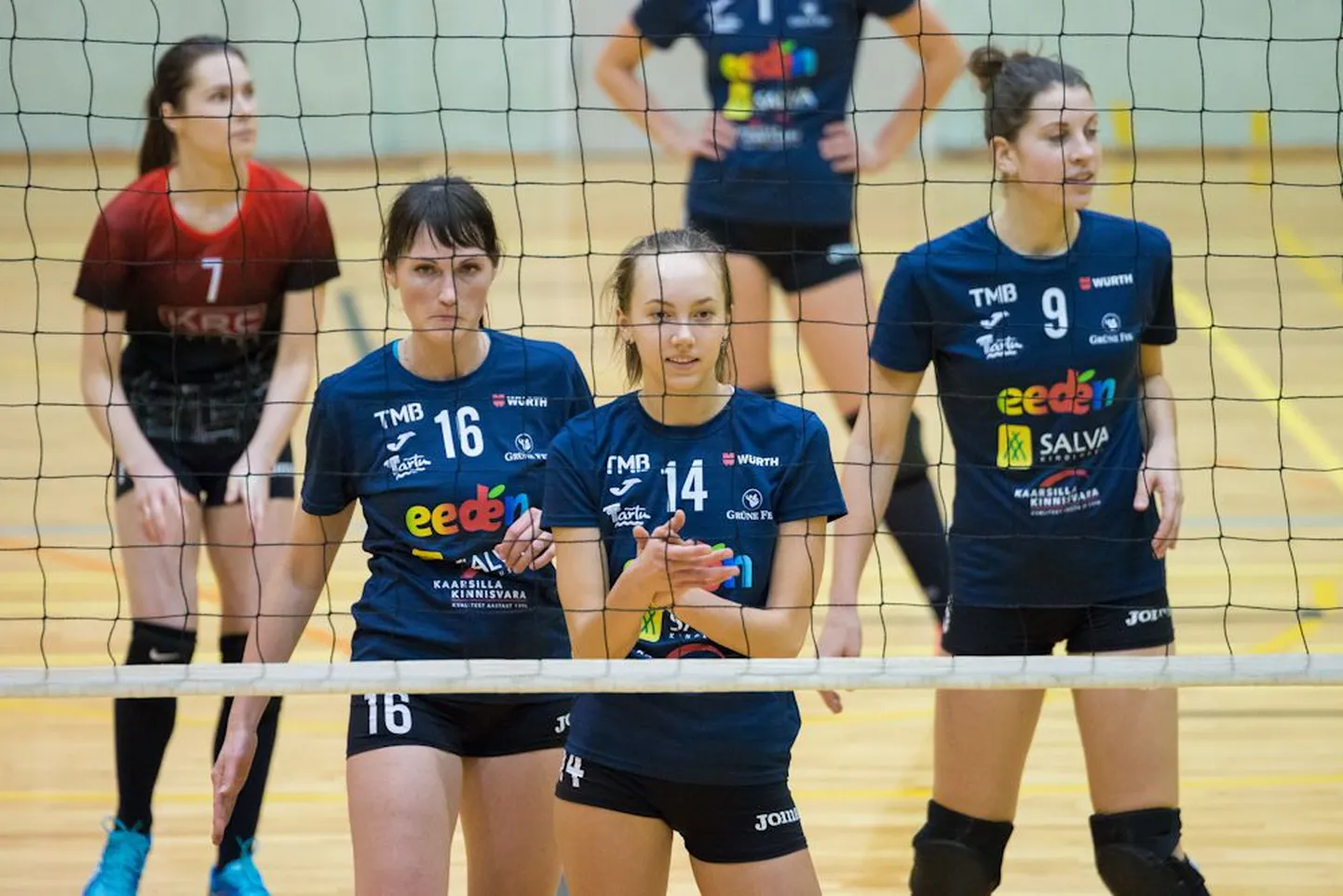 Tartu Ülikool / Eedeni naiskonna mängijad.
