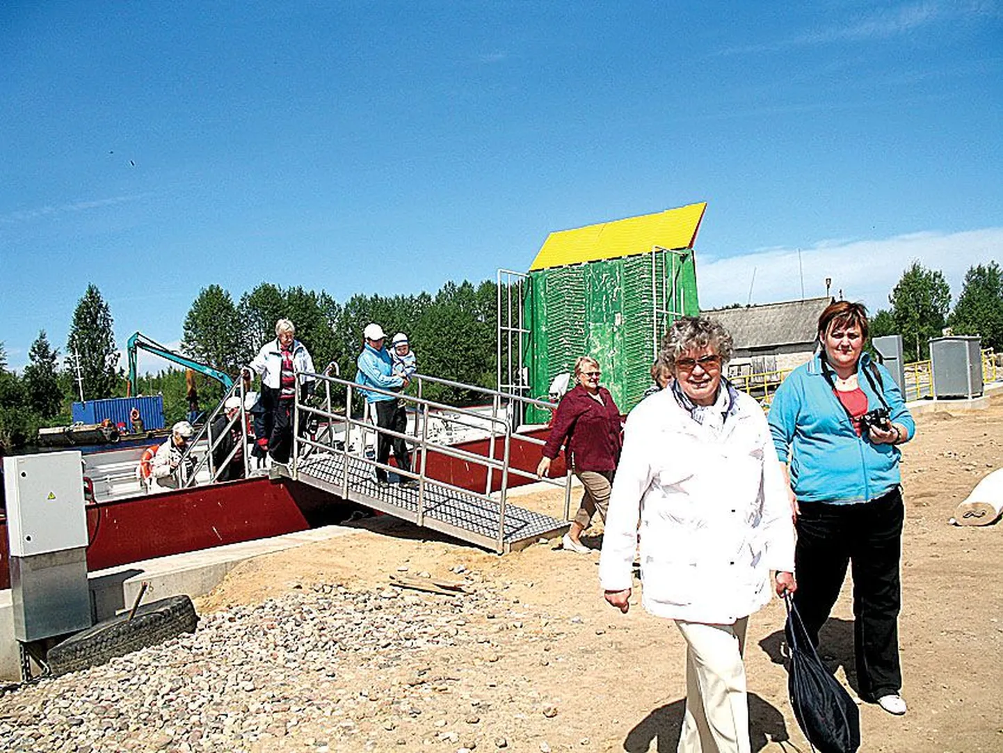 Piirissaaret külastas eelmisel esmaspäeval hooaja kolmas turismigrupp, Saksa naiskoor.