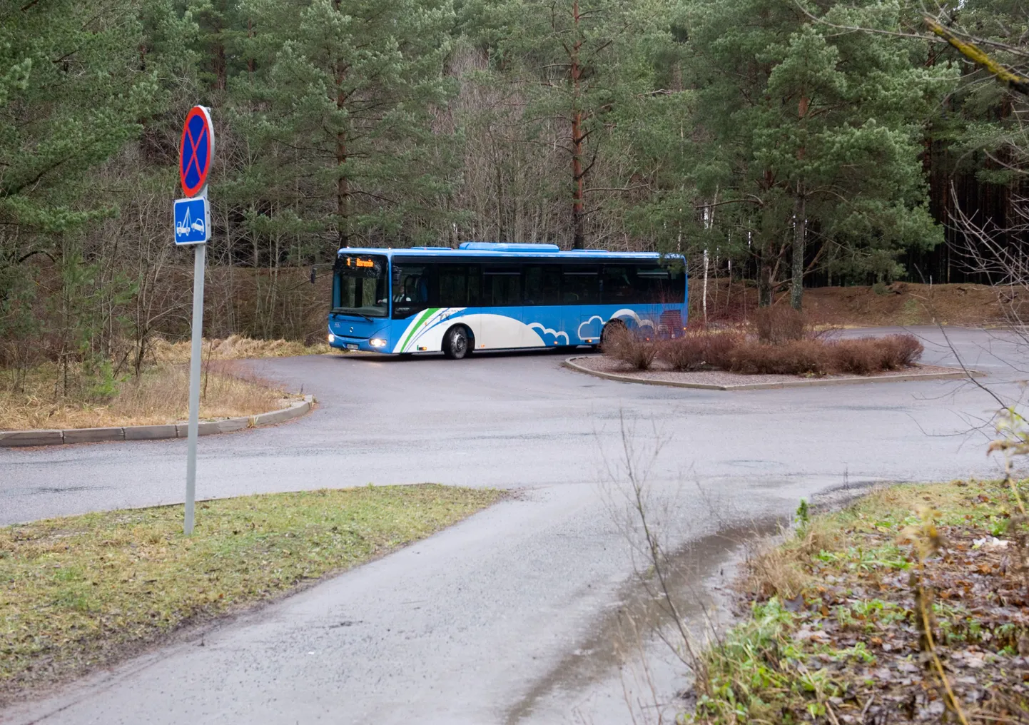 Äigrumäe tee suletakse busside ümberpööramiskoha juures väravaga.
