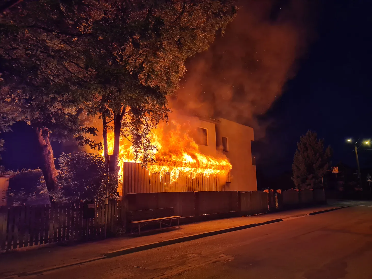 Tartu Kruusamäe põleng