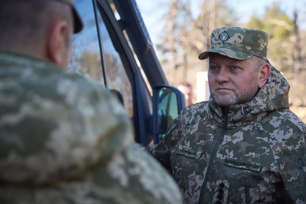 Ukraina endine relvajõudude ülemjuhataja Valeri Zalužnõi.