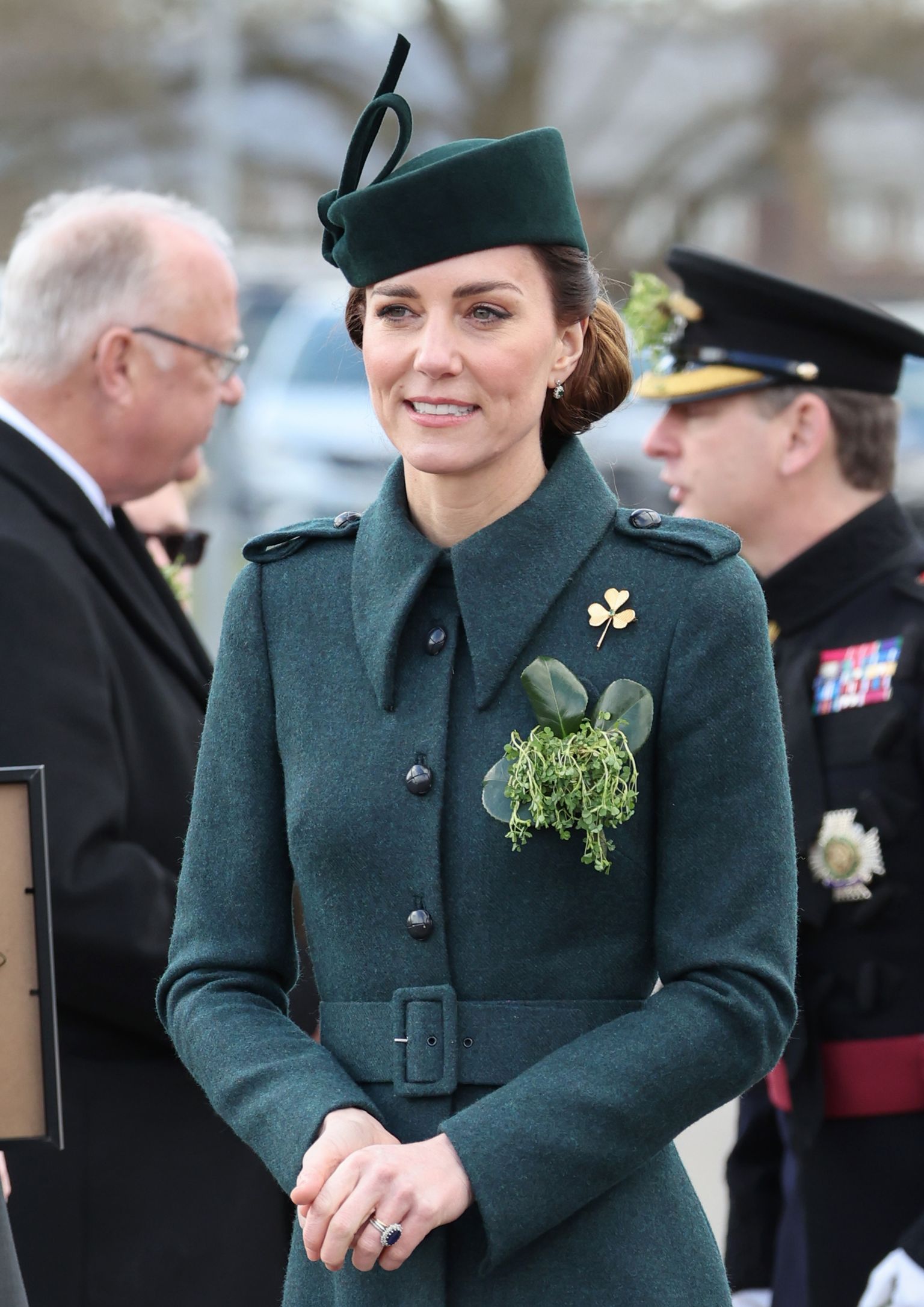 Kate Middleton tänavu Püha Patricku päeva paraadil.