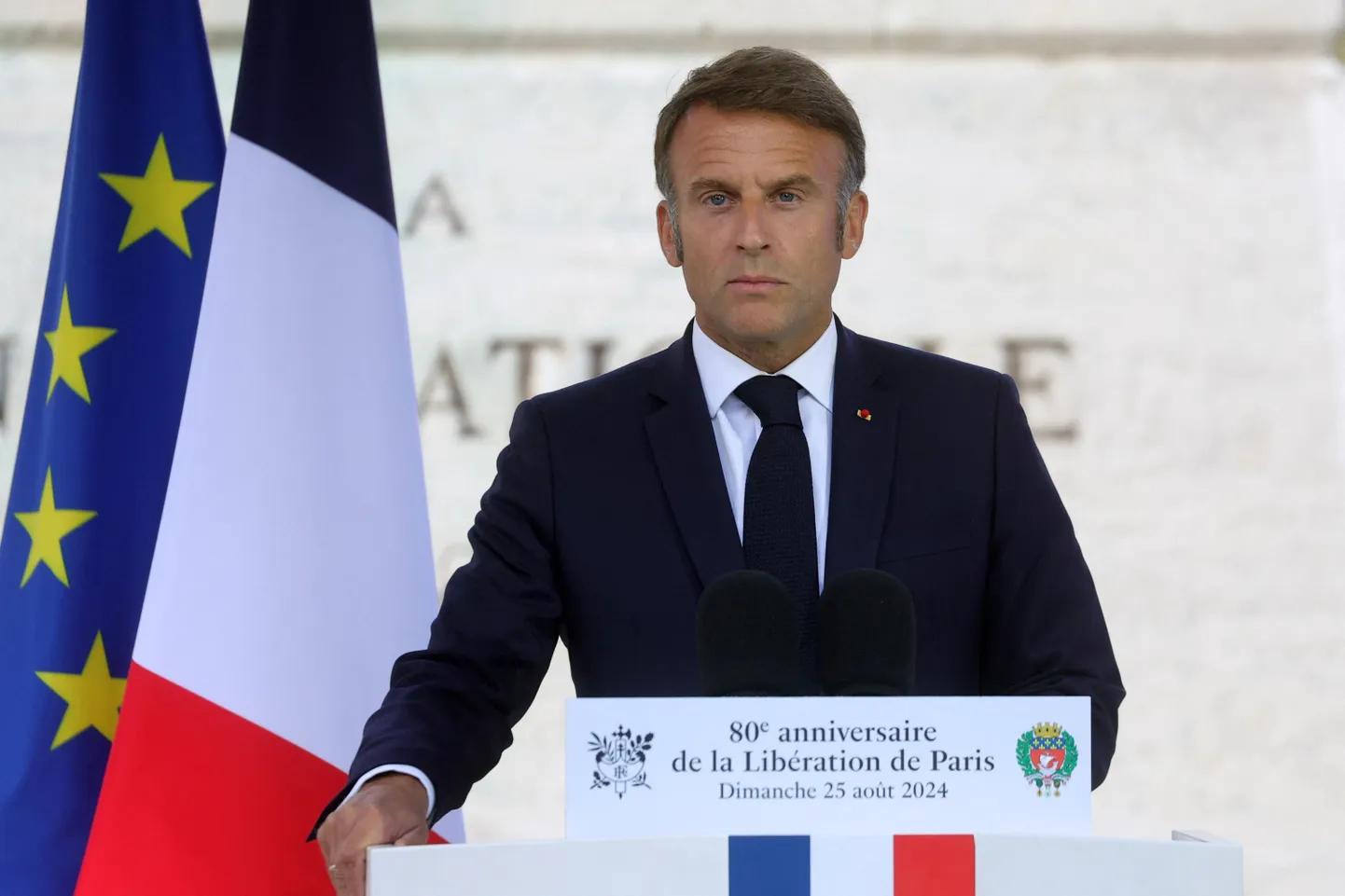 Prantsuse president Emmanuel Macron.